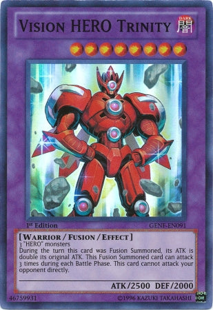 Vision HERO Trinity [GENF-EN091] Super Rare | Chromatic Games