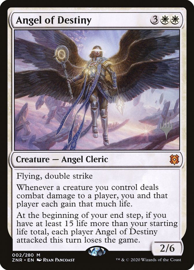 Angel of Destiny (Promo Pack) [Zendikar Rising Promos] | Chromatic Games