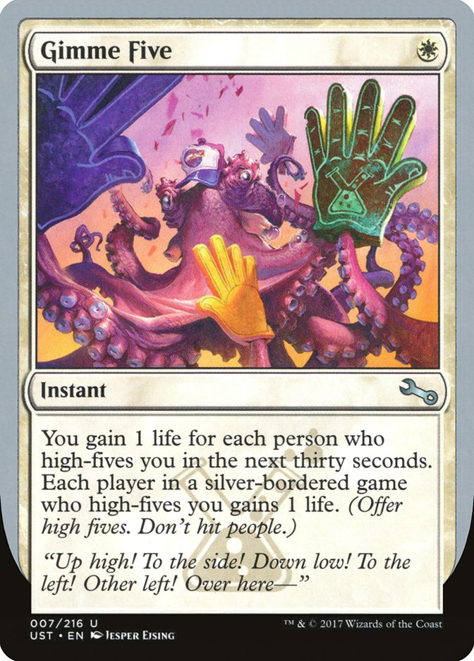 Gimme Five [Unstable] | Chromatic Games