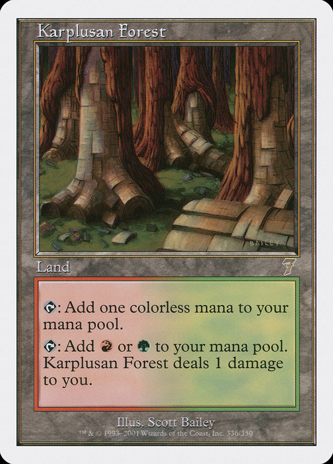 Karplusan Forest [Seventh Edition] | Chromatic Games