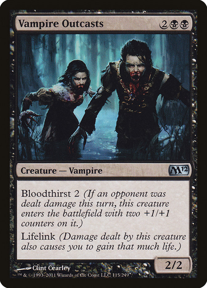 Vampire Outcasts [Magic 2012] | Chromatic Games