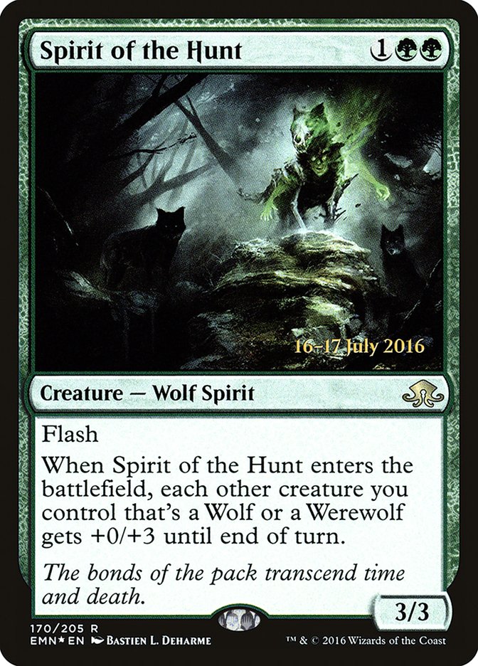 Spirit of the Hunt [Eldritch Moon Prerelease Promos] | Chromatic Games