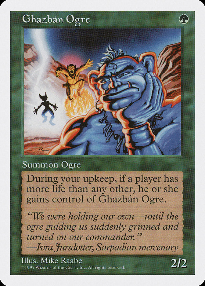 Ghazban Ogre [Fifth Edition] | Chromatic Games