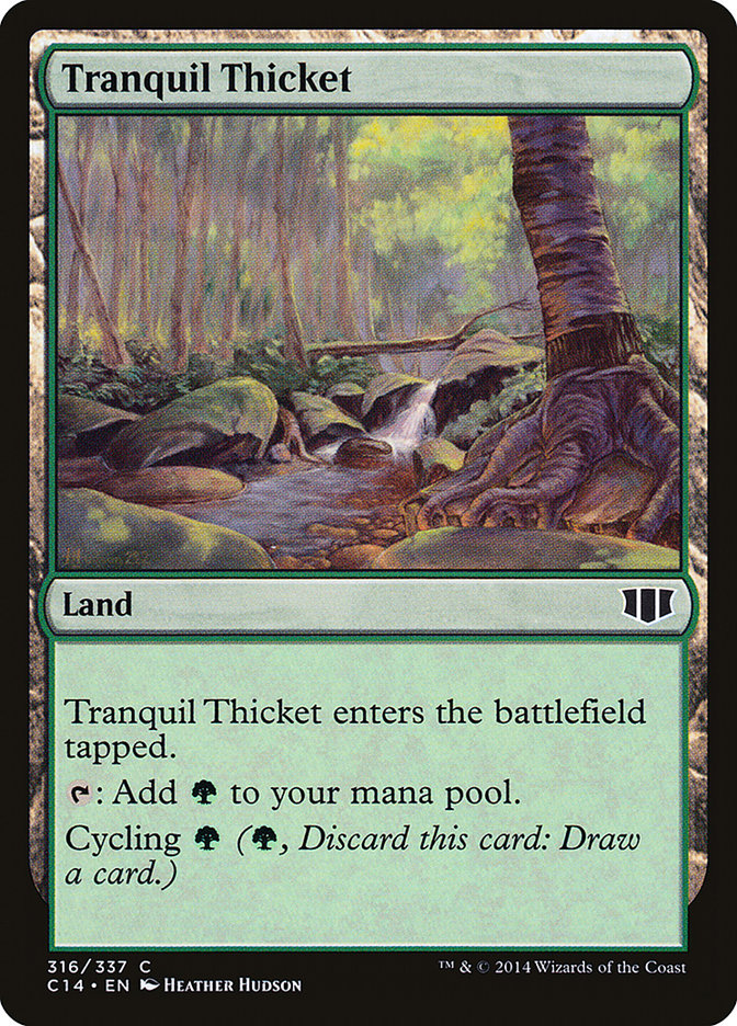 Tranquil Thicket [Commander 2014] | Chromatic Games