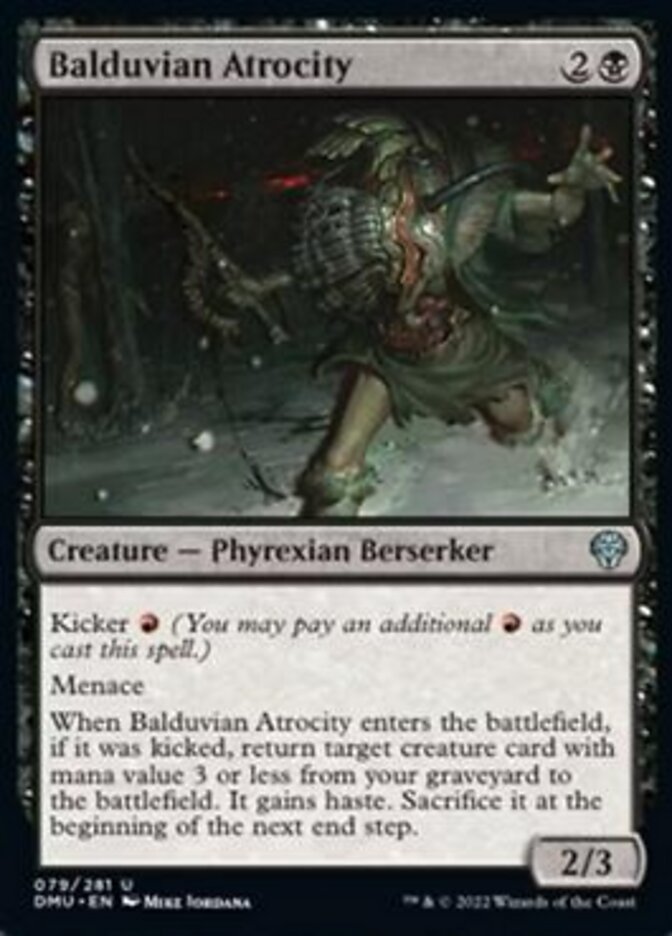 Balduvian Atrocity [Dominaria United] | Chromatic Games