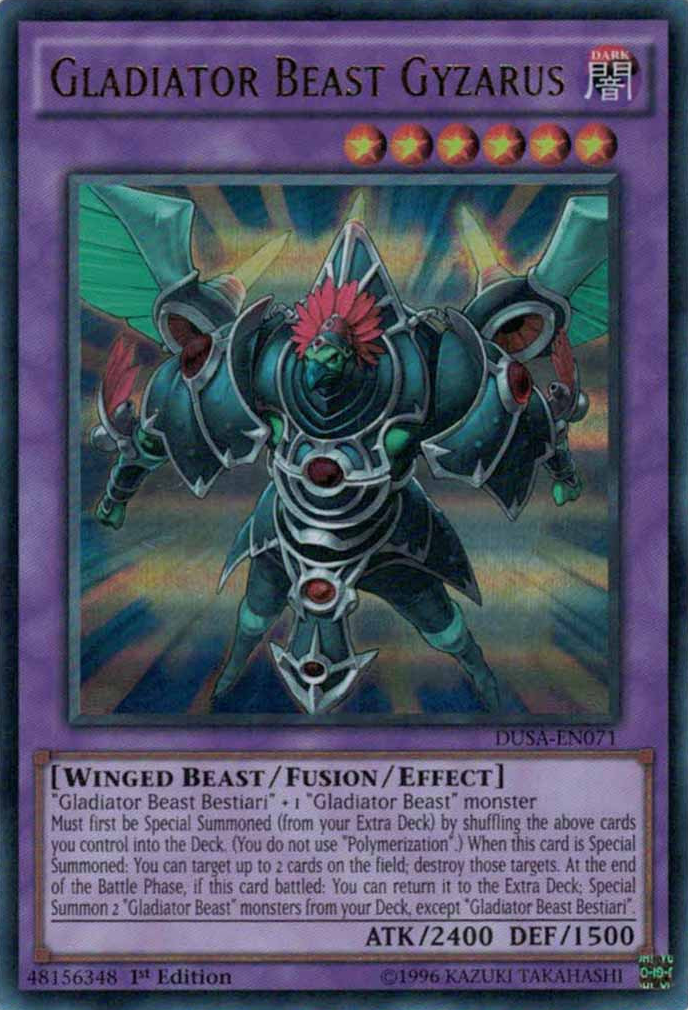 Gladiator Beast Gyzarus [DUSA-EN071] Ultra Rare | Chromatic Games