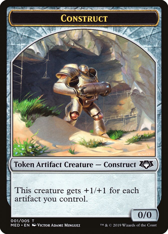 Construct Token (1) [Mythic Edition Tokens] | Chromatic Games