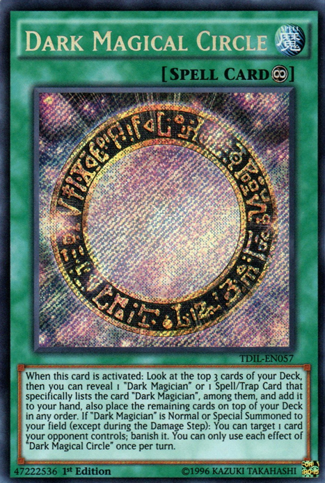 Dark Magical Circle [TDIL-EN057] Secret Rare | Chromatic Games