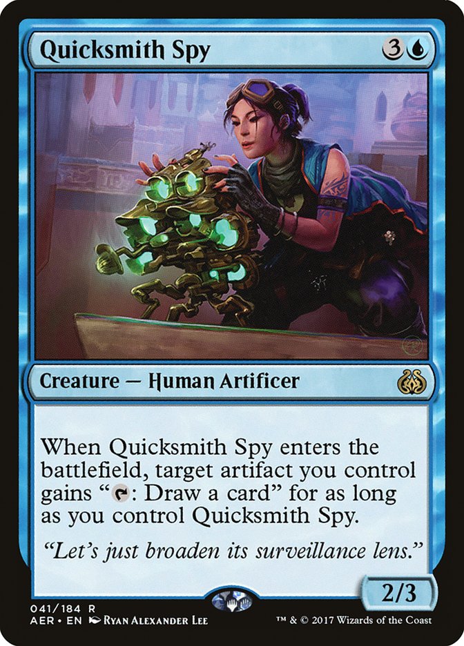 Quicksmith Spy [Aether Revolt] | Chromatic Games