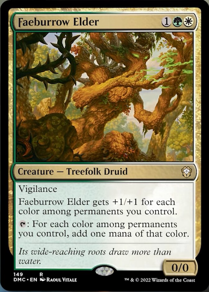 Faeburrow Elder [Dominaria United Commander] | Chromatic Games