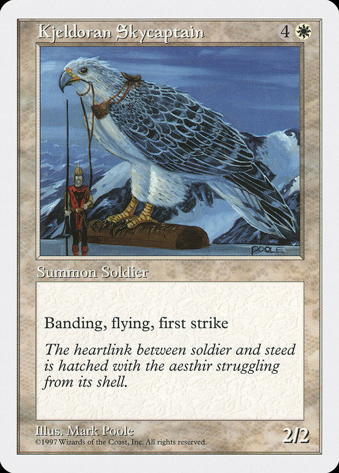 Kjeldoran Skycaptain [Fifth Edition] | Chromatic Games