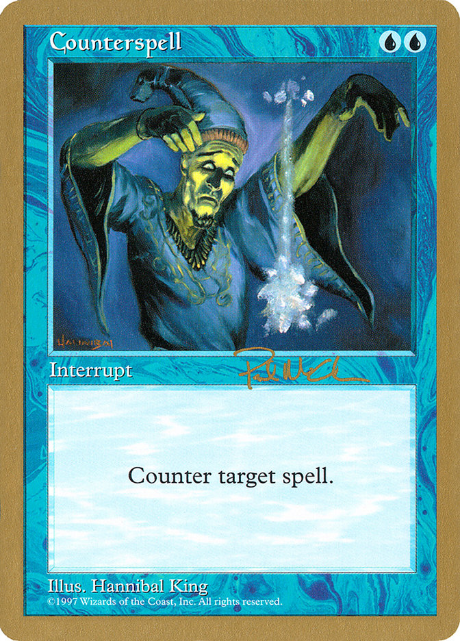 Counterspell (Paul McCabe) [World Championship Decks 1997] | Chromatic Games