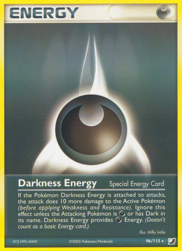 Darkness Energy [Unseen Forces] | Chromatic Games