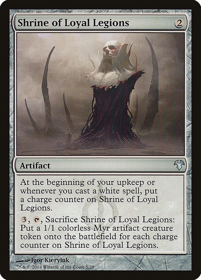 Shrine of Loyal Legions [Modern Event Deck 2014] | Chromatic Games