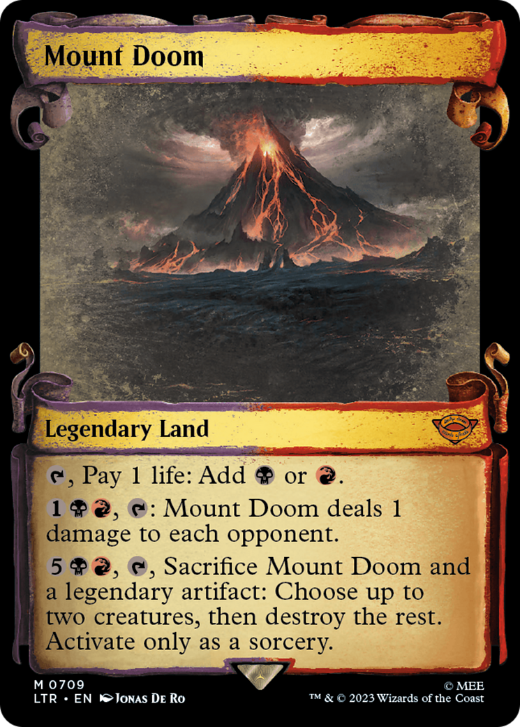 Mount Doom [The Lord of the Rings: Tales of Middle-Earth Showcase Scrolls] | Chromatic Games