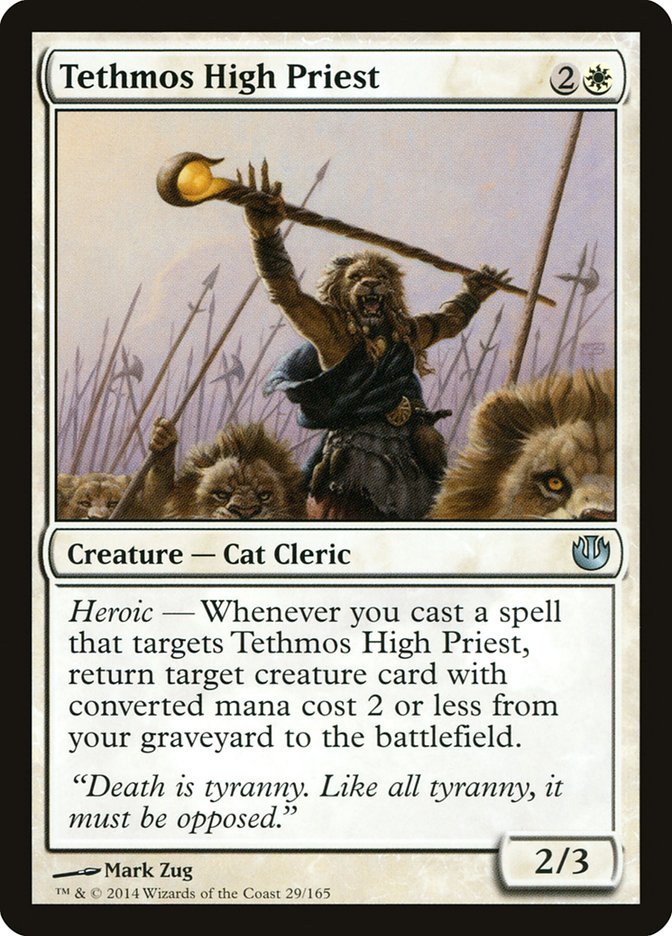 Tethmos High Priest [Journey into Nyx] | Chromatic Games