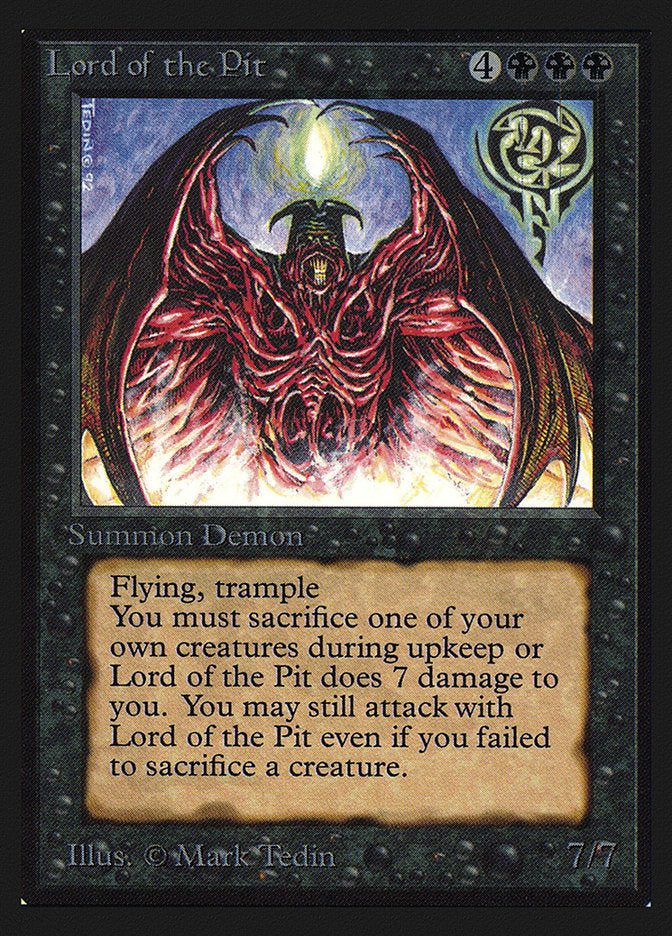 Lord of the Pit [International Collectors' Edition] | Chromatic Games