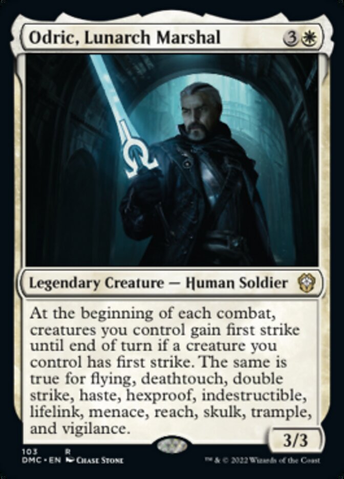 Odric, Lunarch Marshal [Dominaria United Commander] | Chromatic Games