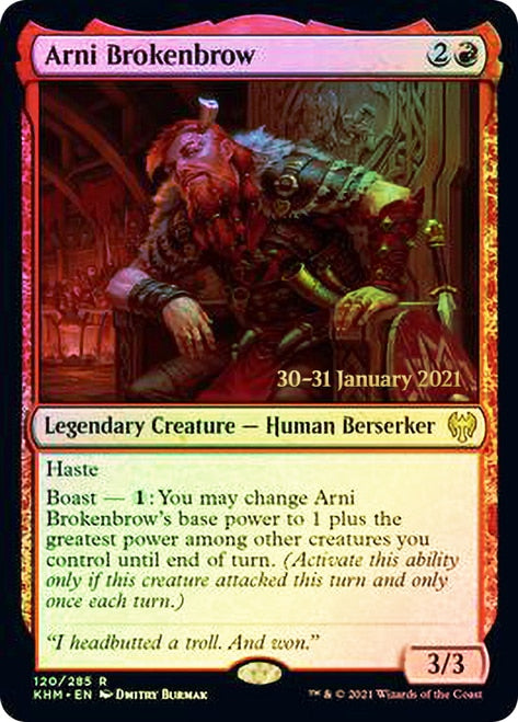 Arni Brokenbrow [Kaldheim Prerelease Promos] | Chromatic Games