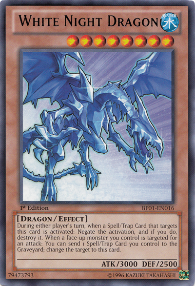 White Night Dragon [BP01-EN016] Rare | Chromatic Games