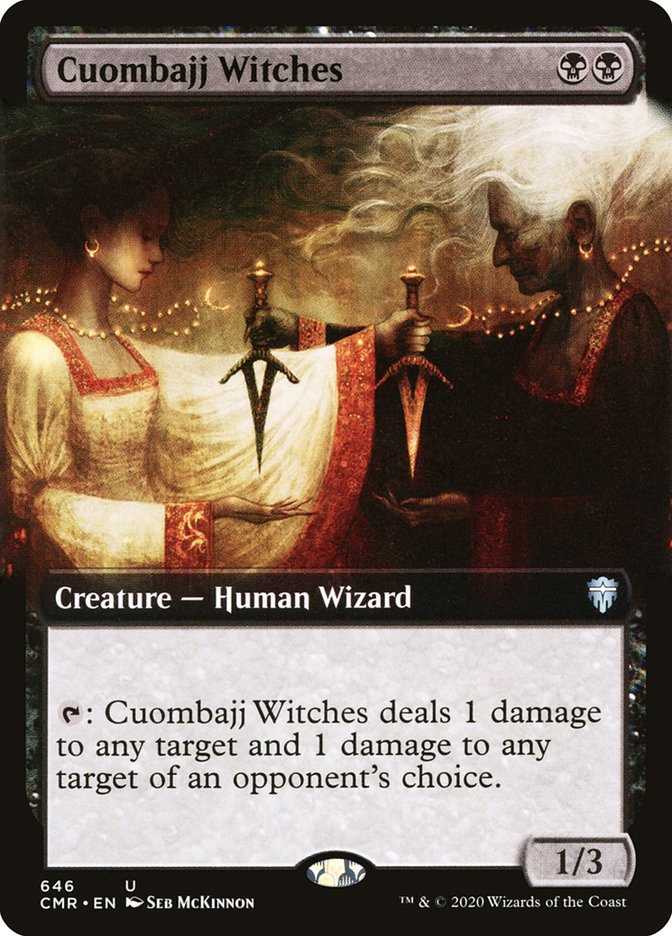 Cuombajj Witches (Extended Art) [Commander Legends] | Chromatic Games