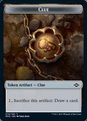 Clue (14) // Crab Double-Sided Token [Modern Horizons 2 Tokens] | Chromatic Games