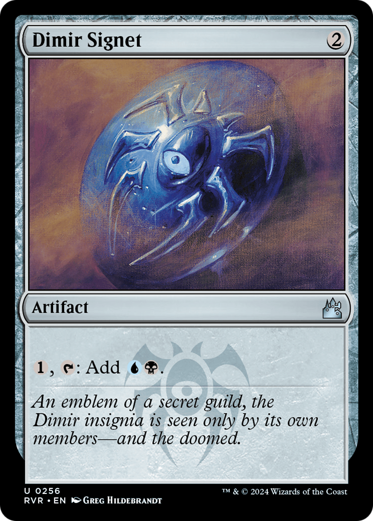 Dimir Signet [Ravnica Remastered] | Chromatic Games