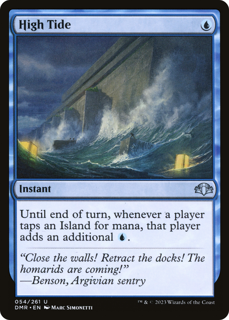 High Tide [Dominaria Remastered] | Chromatic Games