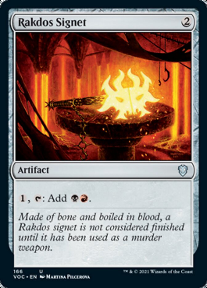 Rakdos Signet [Innistrad: Crimson Vow Commander] | Chromatic Games