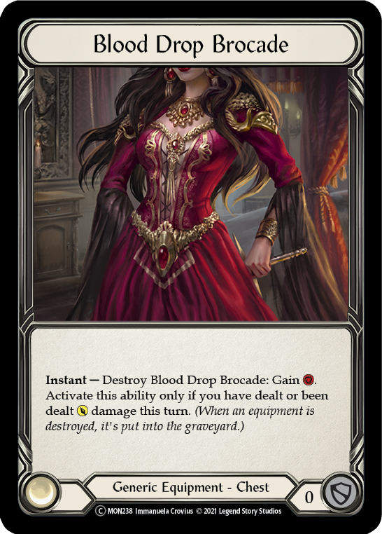 Blood Drop Brocade [U-MON238] (Monarch Unlimited)  Unlimited Normal | Chromatic Games