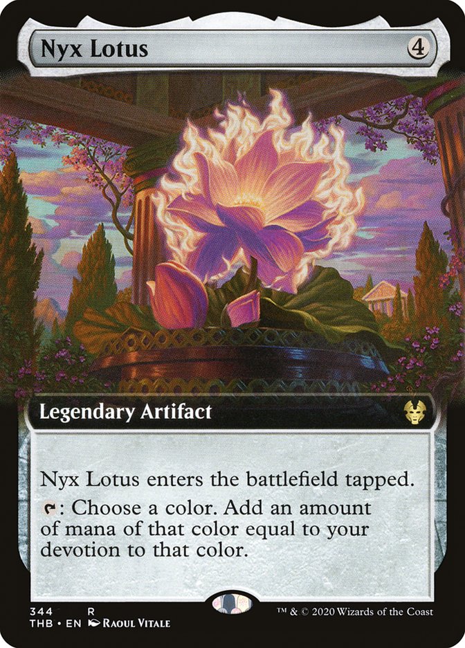 Nyx Lotus (Extended Art) [Theros Beyond Death] | Chromatic Games