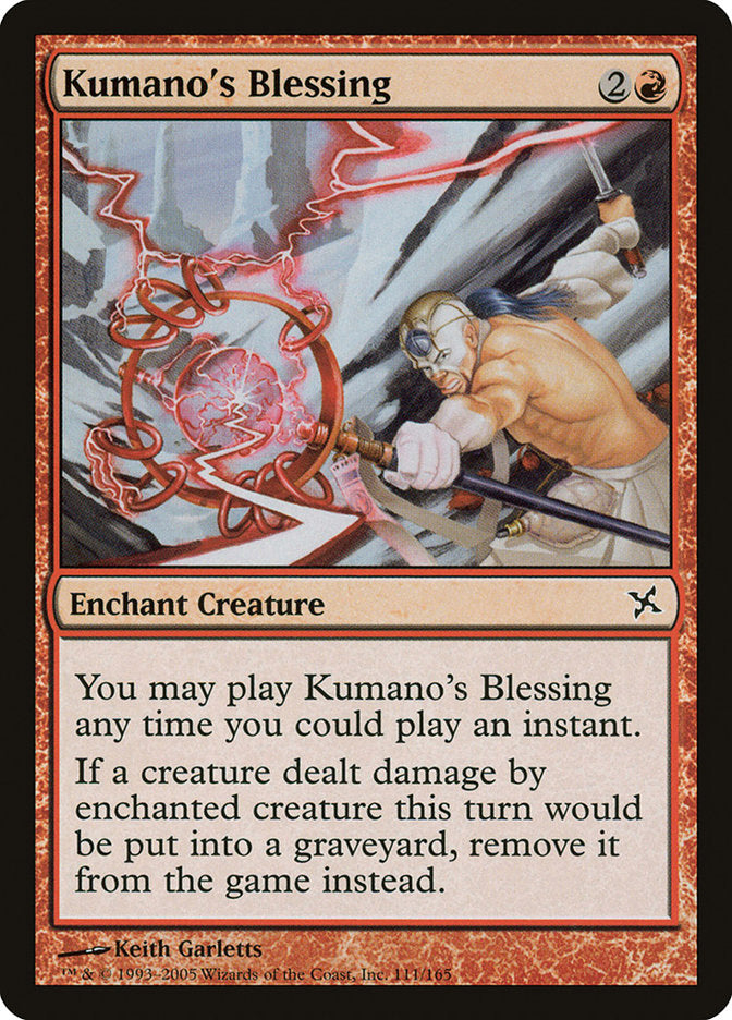 Kumano's Blessing [Betrayers of Kamigawa] | Chromatic Games
