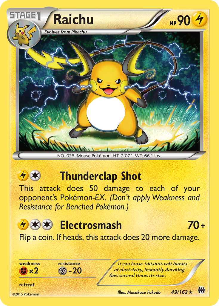 Raichu [BREAKthrough] | Chromatic Games