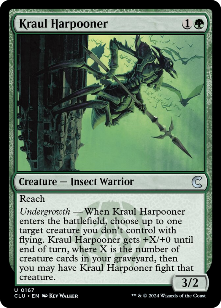 Kraul Harpooner [Ravnica: Clue Edition] | Chromatic Games