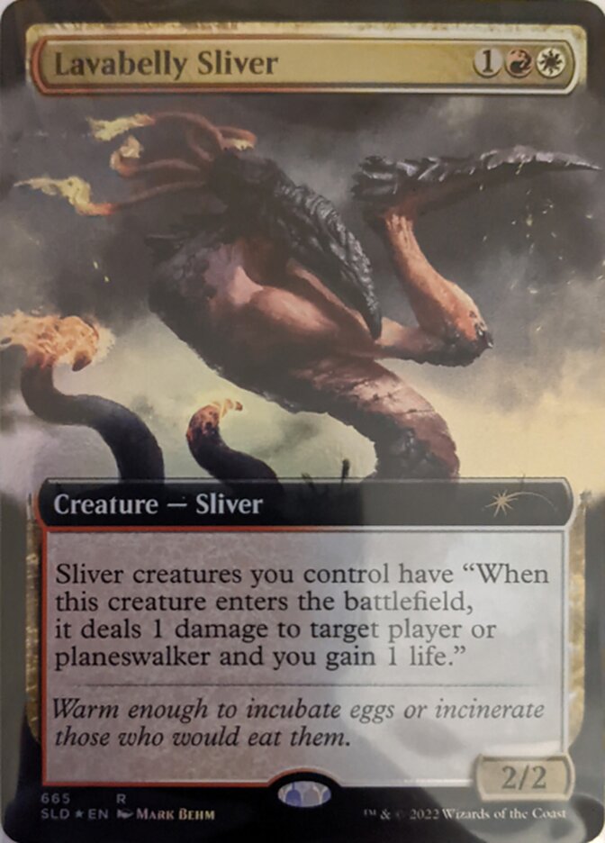 Lavabelly Sliver (Extended Art) [Secret Lair Drop Promos] | Chromatic Games