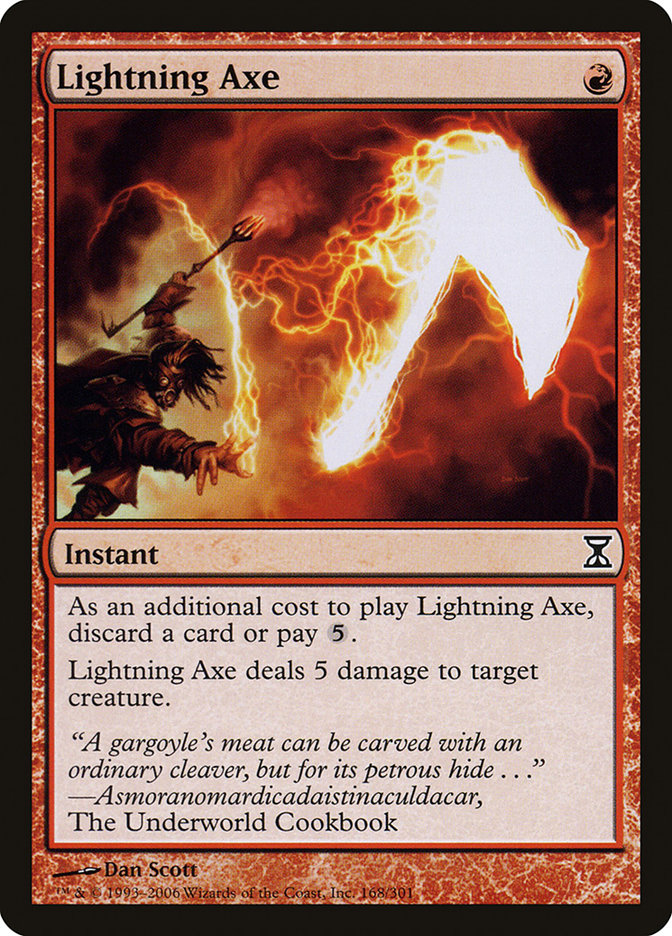 Lightning Axe [Time Spiral] | Chromatic Games