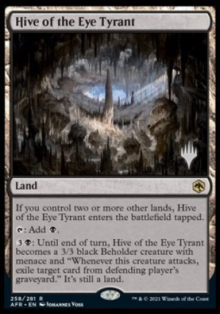 Hive of the Eye Tyrant (Promo Pack) [Dungeons & Dragons: Adventures in the Forgotten Realms Promos] | Chromatic Games