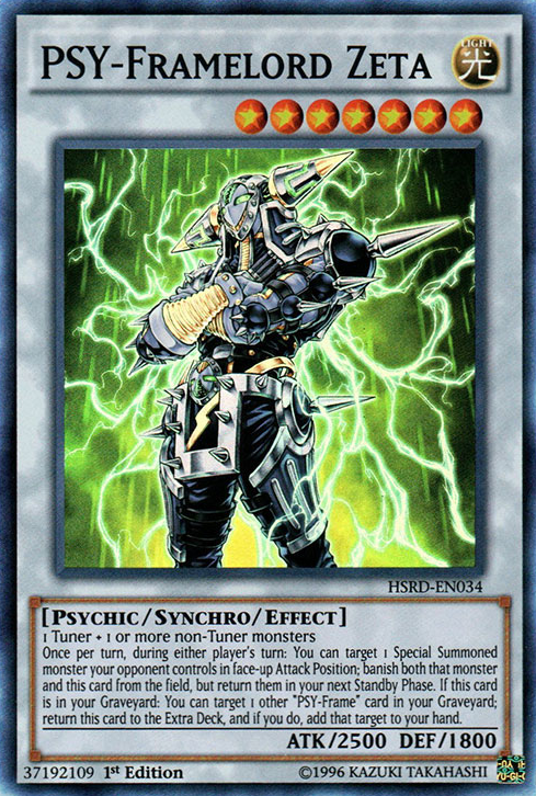 PSY-Framelord Zeta [HSRD-EN034] Super Rare | Chromatic Games