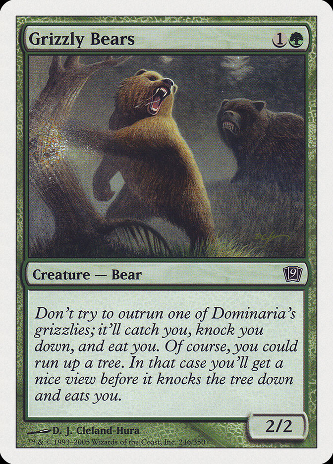Grizzly Bears [Ninth Edition] | Chromatic Games