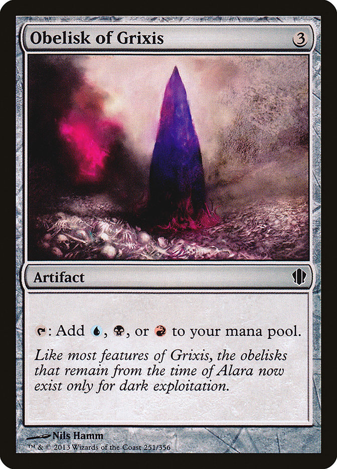 Obelisk of Grixis [Commander 2013] | Chromatic Games