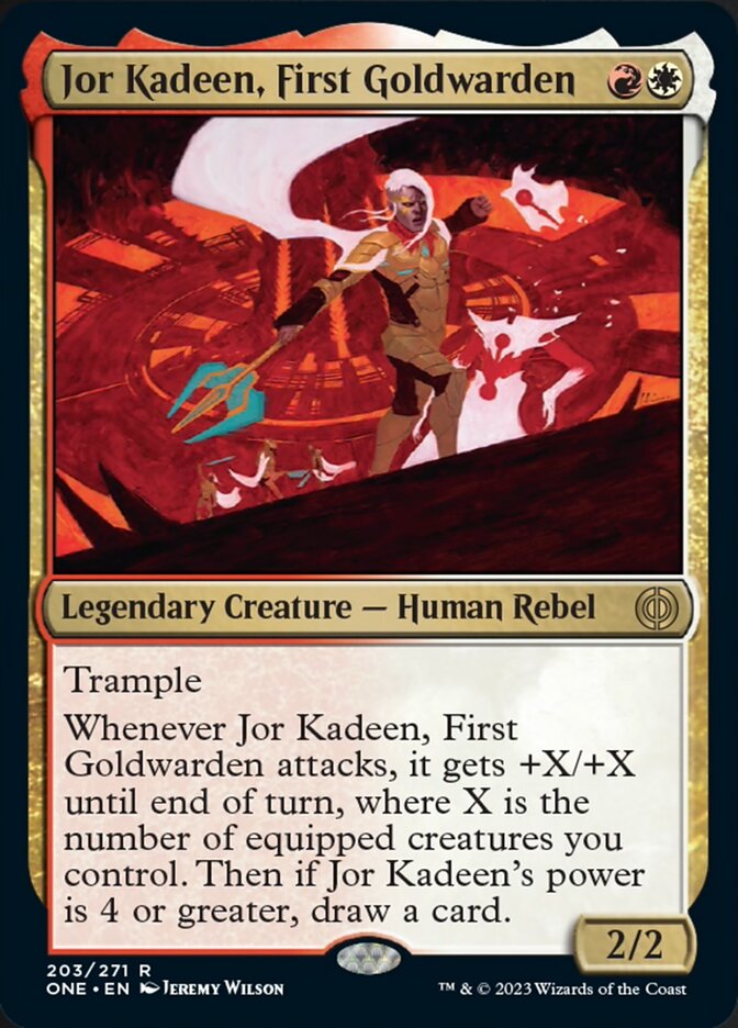 Jor Kadeen, First Goldwarden [Phyrexia: All Will Be One] | Chromatic Games