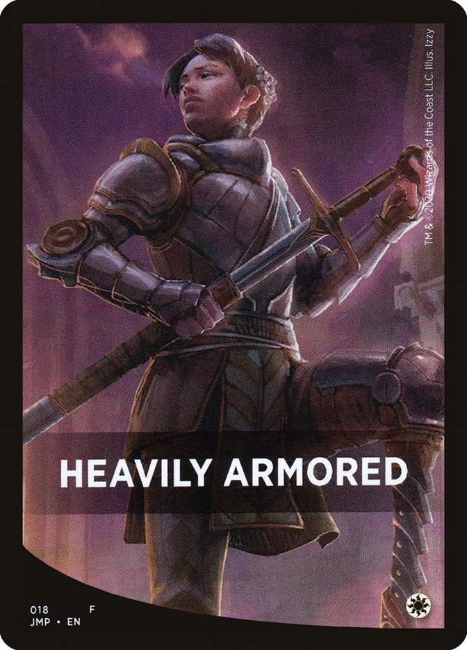 Heavily Armored Theme Card [Jumpstart Front Cards] | Chromatic Games