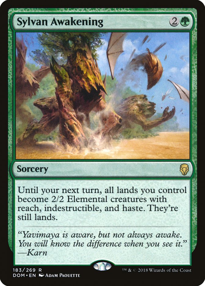 Sylvan Awakening [Dominaria] | Chromatic Games