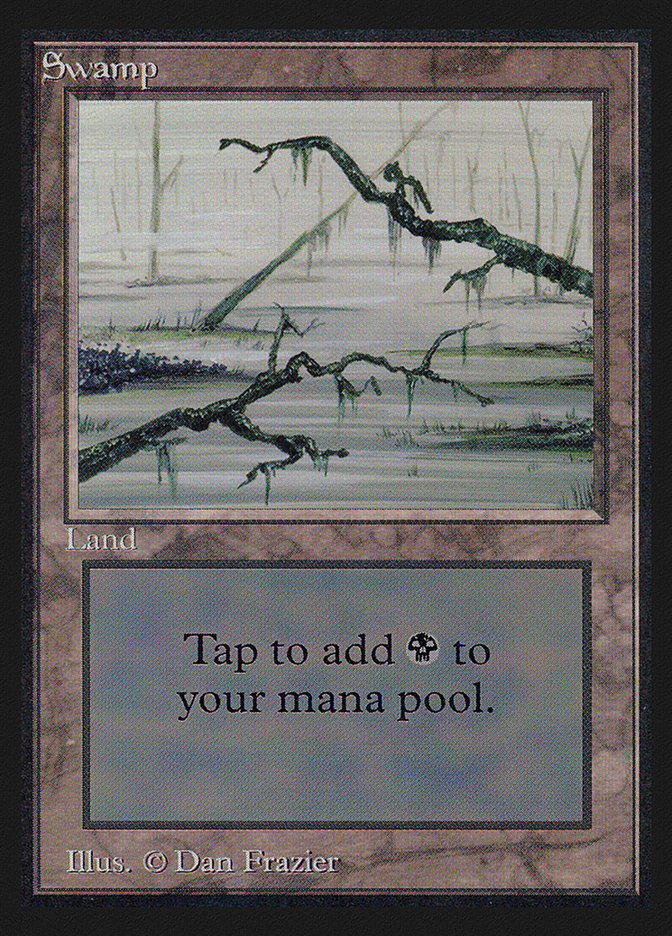 Swamp (Branches on Left and Right of Frame) [Collectors' Edition] | Chromatic Games