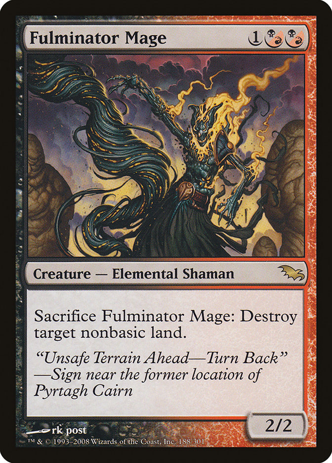 Fulminator Mage [Shadowmoor] | Chromatic Games