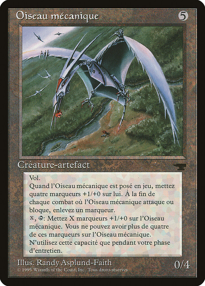 Clockwork Avian (French) - "Oiseau mecanique" [Renaissance] | Chromatic Games