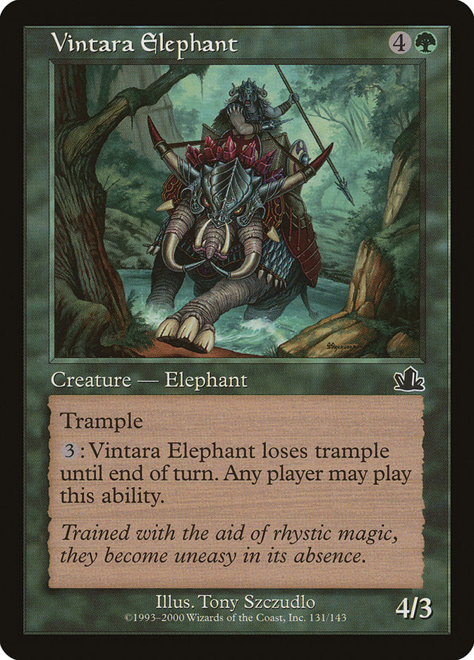 Vintara Elephant [Prophecy] | Chromatic Games