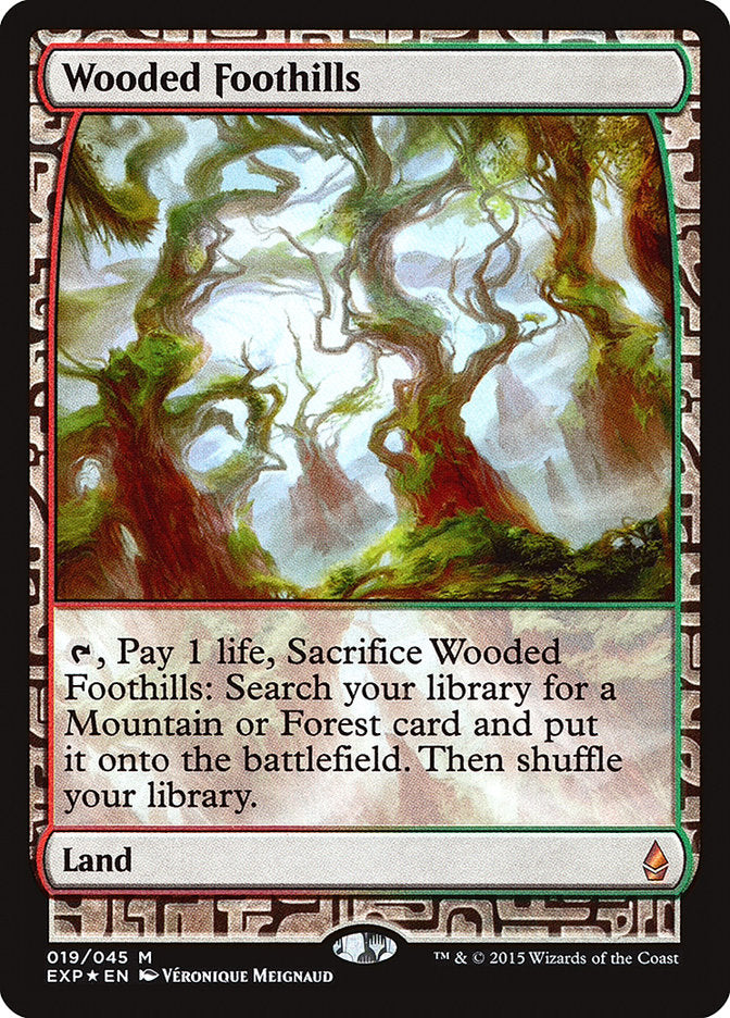 Wooded Foothills [Zendikar Expeditions] | Chromatic Games