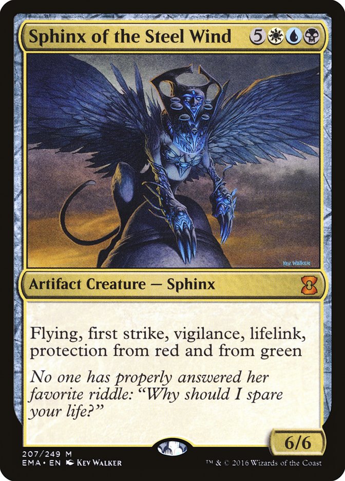 Sphinx of the Steel Wind [Eternal Masters] | Chromatic Games