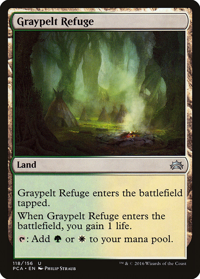 Graypelt Refuge [Planechase Anthology] | Chromatic Games